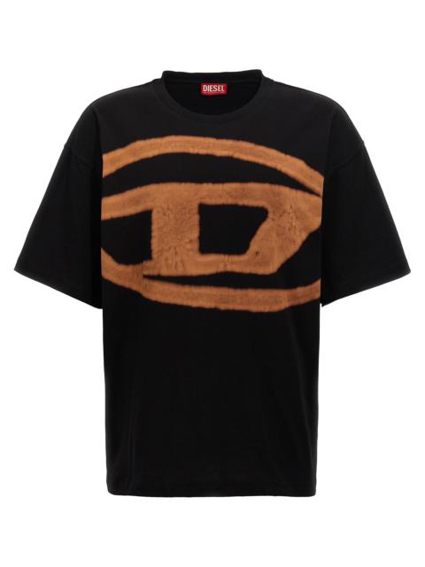 Diesel T-Boxt-Bleach T-Shirt Black