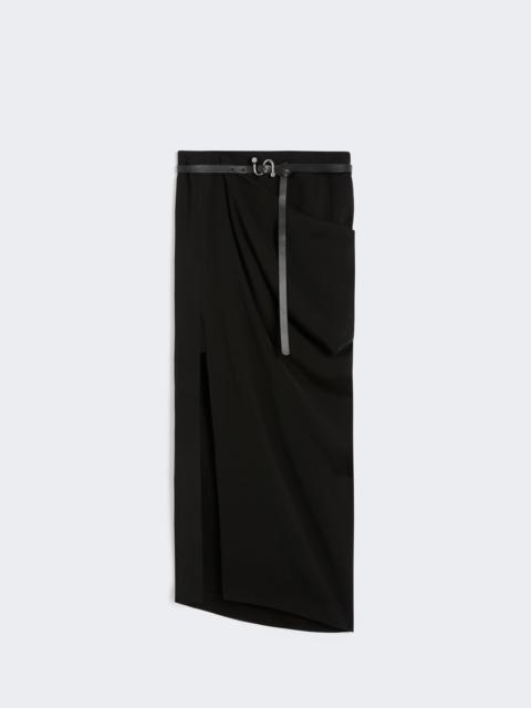 Sportmax PONTIDA Asymmetric skirt with draping