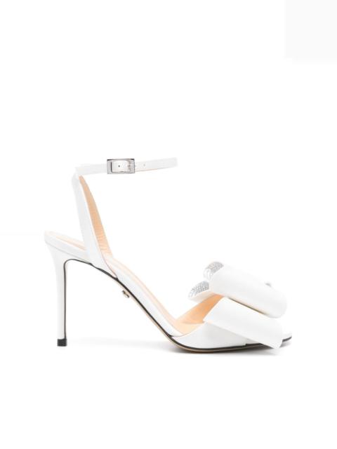 MACH & MACH Le Cadeau 95mm satin sandals