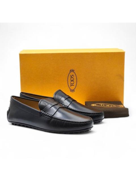 Tod's Tod’s Gommino Penny Driving Men’s Leather Loafers Black UK 6.5 US 8 - New $695