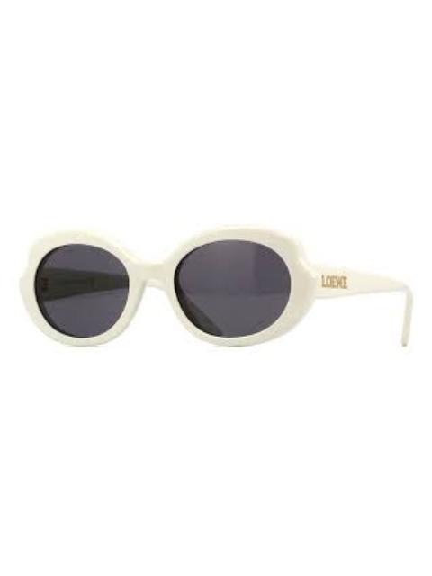 Loewe Loewe Smoke Oval Ladies Sunglasses LW40147I 25A 54