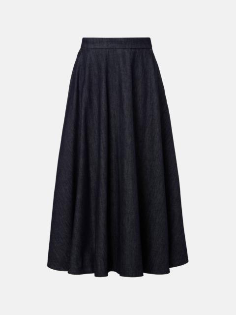 'S Max Mara Cecile denim midi skirt