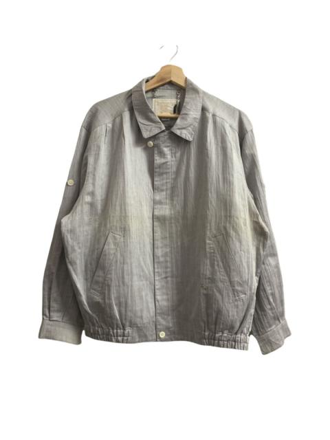 Other Designers Vintage Burberry Linen Jacket