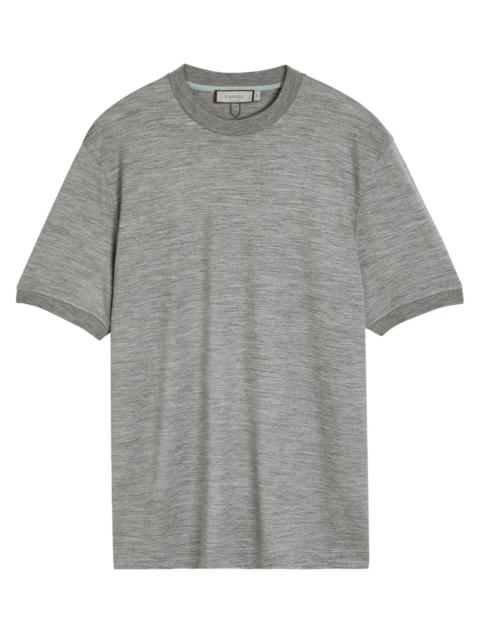 Canali Canali Melange Wool T-shirt