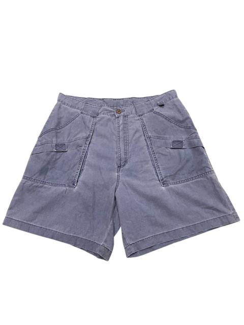 Other Designers Vintage JanSport Outdoor Utility Shorts Blue Cotton Canva