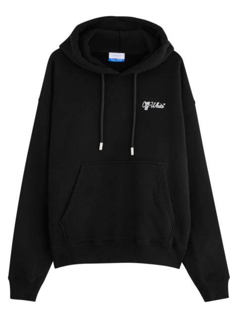 Off-white Skate Hooded Cotton Sweatshirt