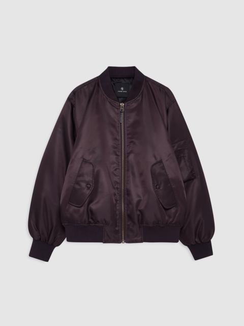 ANINE BING Leon Bomber - Deep Brown