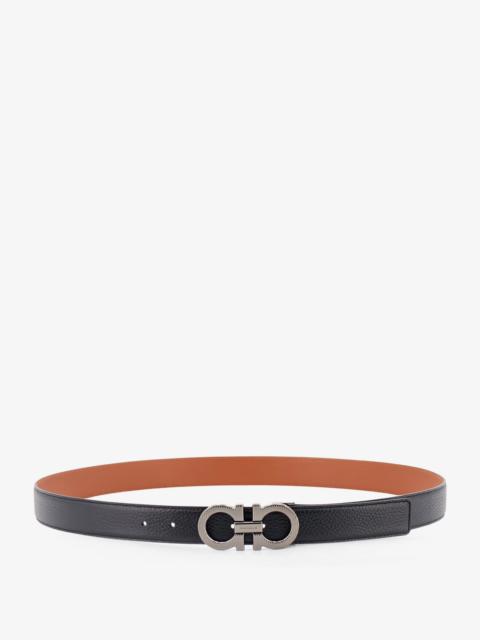 FERRAGAMO Ferragamo Men Reversible Leather Gancini Belt