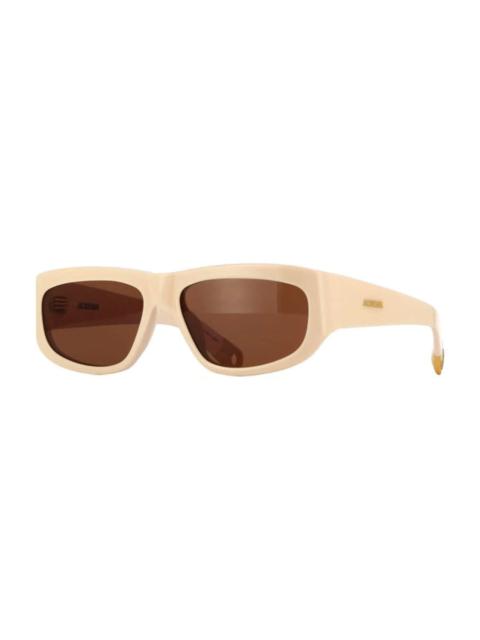 JACQUEMUS Jacquemus Men's Black Square Sunglasses JAC/2 C2