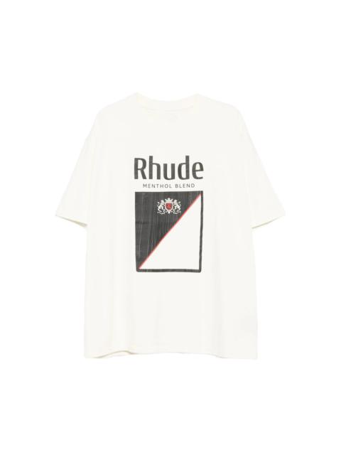 Rhude Rhude White T-Shirts & Vests - T-Shirts Men