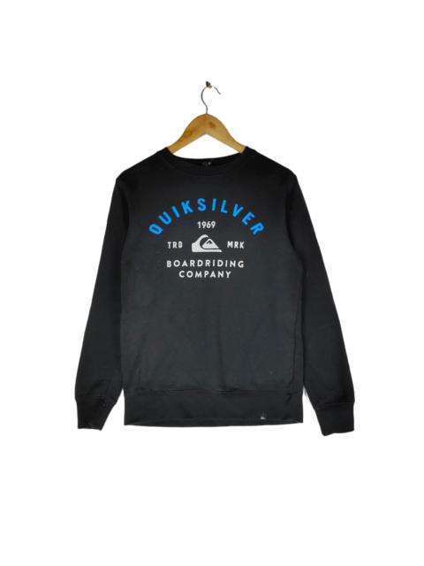 Other Designers Nice♥️QUICKSILVER 1969 Big Logo Surfing Brand Sweatshirt