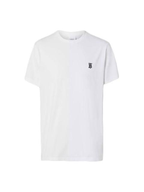 Burberry Burberry Monogram Motif Pattern Cotton Male White 80140211