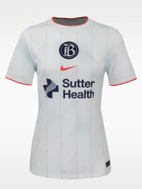 Nike Bay FC 2025 Stadium Home Women's Nike Dri-FIT NWSL Replica Jersey