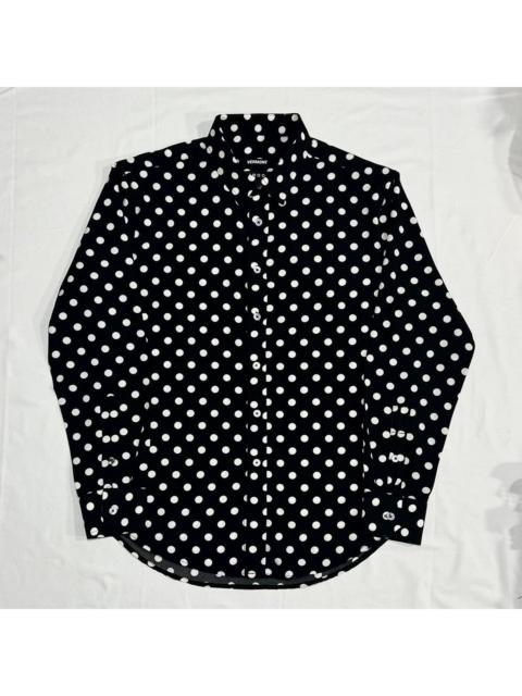 Other Designers Vermont Flannel - VELENDER VERMONT POLKA DOT BUTTON-UP SHIRT IN LARGE