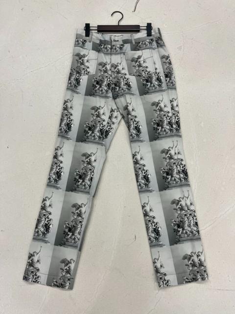 Acne Studios Acne Studios Angel Print Pants Gray