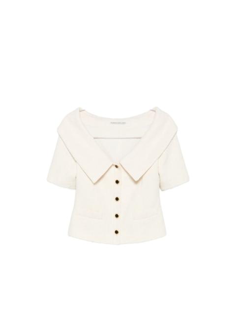 Alessandra Rich Alessandra Rich Neutrals Jackets - Tweed Jackets Women