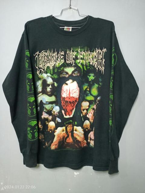 Other Designers Vintage - Cradle of Filth 1998 Canvas For A Lick Of Pain Shirt