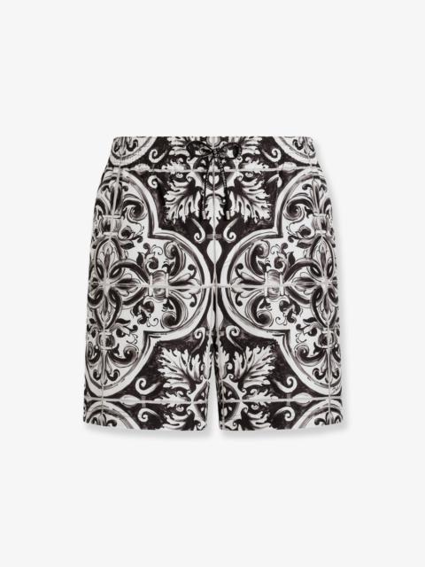 Dolce & Gabbana Dolce & Gabbana Men Swim Trunks With Pochette