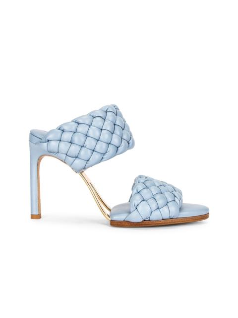 Bottega Veneta Lido Leather Woven Sandals