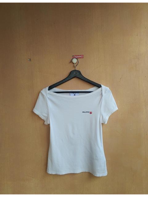 Miu Miu Miu Miu x Petit Bateau white shirt