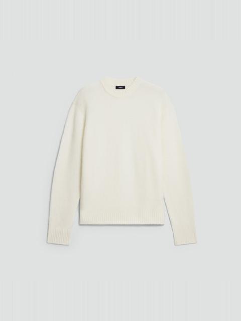 Theory Relaxed Crewneck Sweater in Astor Wool