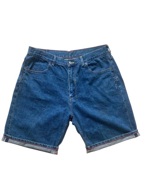 Japanese Brand - Mackdaddy Baggy Selvedge Denim Short Pants