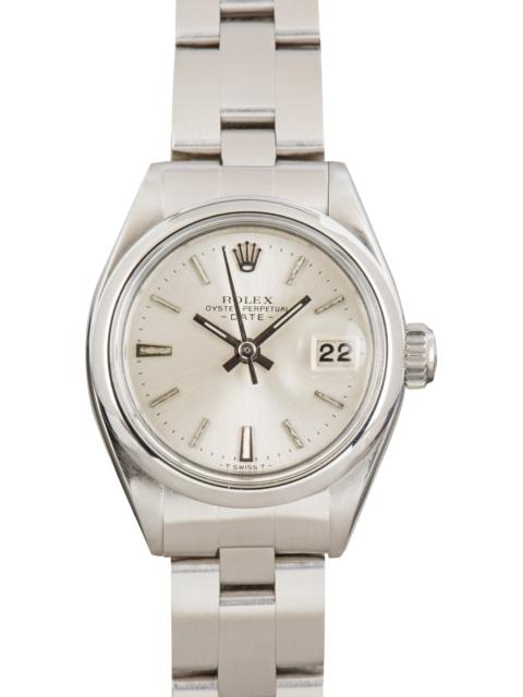 ROLEX Rolex Ladies Date 6916 Silver Dial