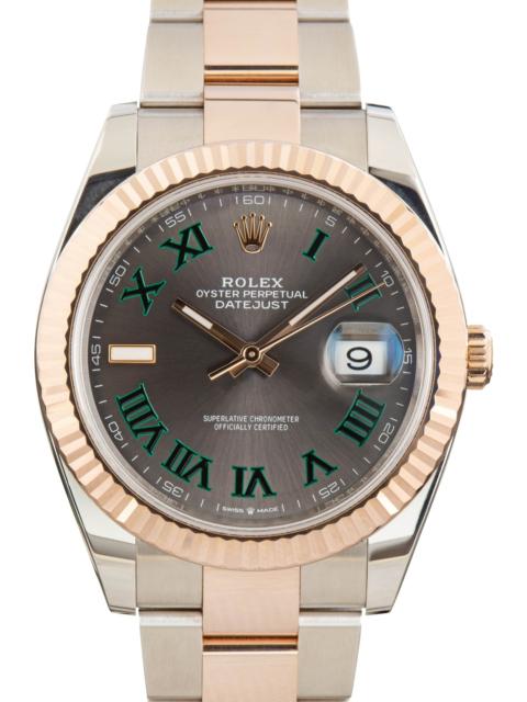 ROLEX Rolex Datejust 41 126331 Wimbledon Dial