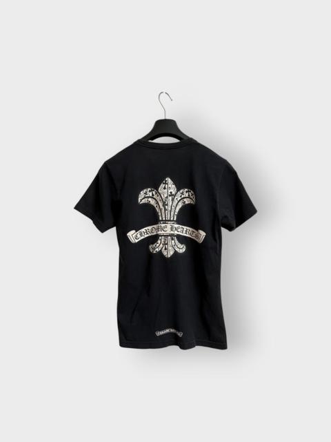 Chrome Hearts STEAL! Chrome Hearts Monogram Dagger Scroll Logo Tee