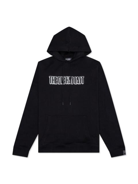 Raf Simons REGULAR FIT HOODIE DIE CAST PRINT - BLACK