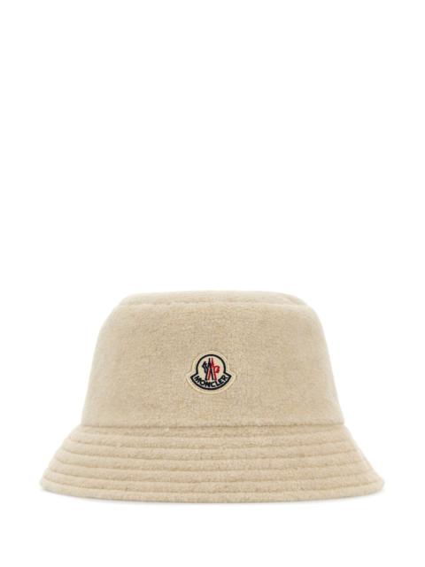 Moncler Ivory teddy reversible bucket hat