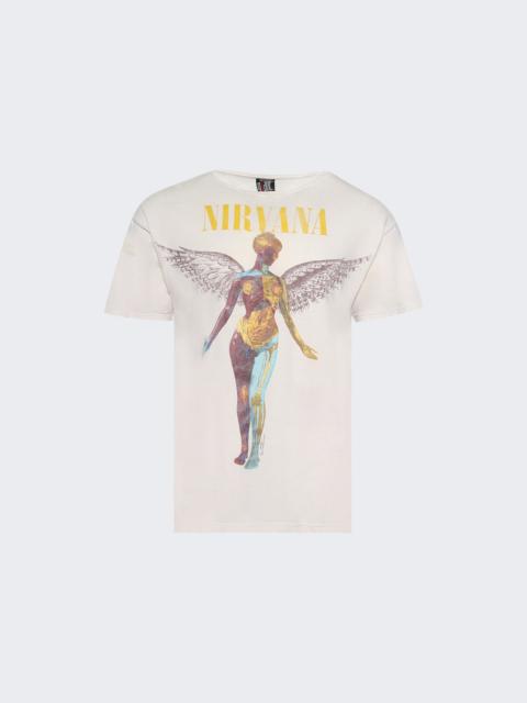 EARTHLING VIP Nirvana Vintage Tee Off White