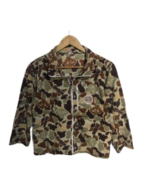 Hysteric Glamour Hysteric mini camouflage overprinted fleece kid size