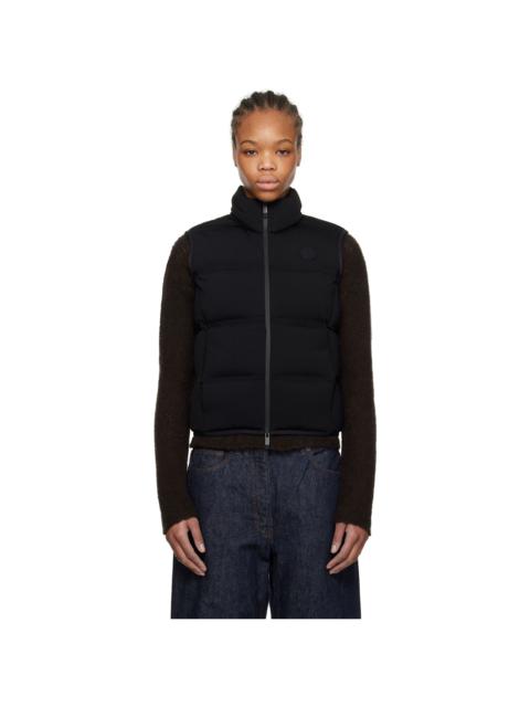 Moncler Black Quilted Down Vest