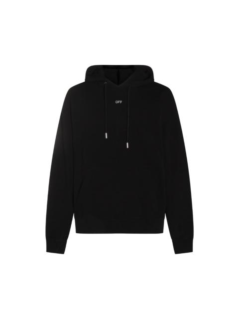 Off-White Black Cotton Sweatshirt