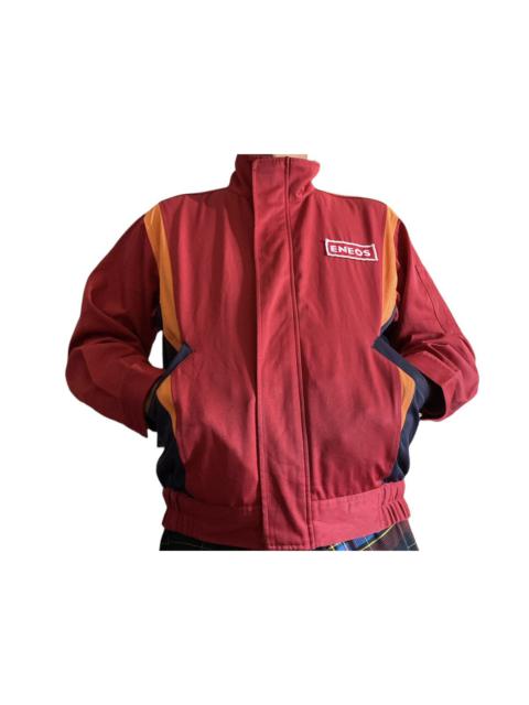 Other Designers Vintage - ENEOS Spellout X INITIAL D Red Jacket