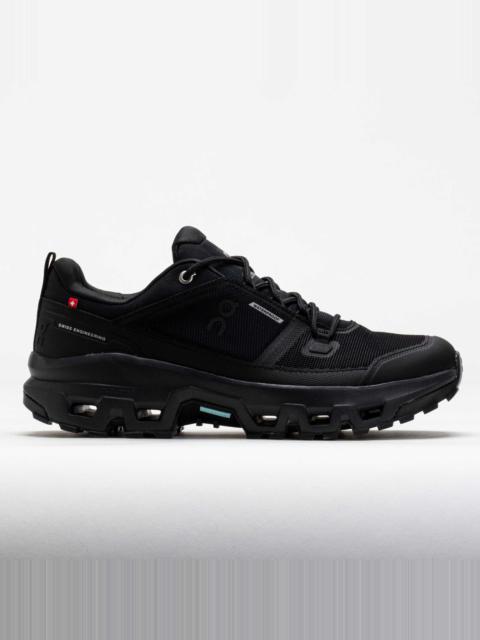 On On Cloudrock Low Waterproof Men's Black/Black