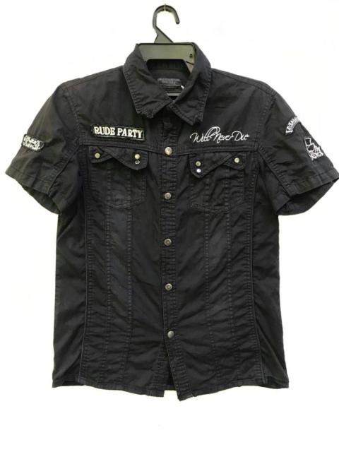 Other Designers If Six Was Nine - In the attic Rude Party Short sleeve Button Ups
