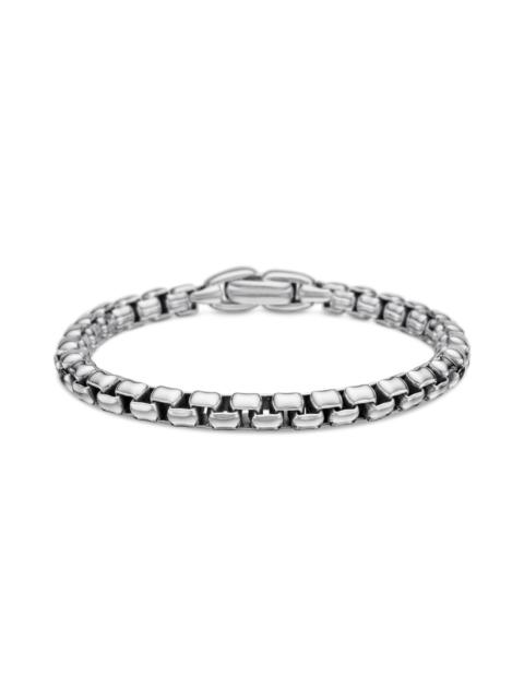 DAVID YURMAN David Yurman Men's Large Box Chain Link Bracelet, 5mm in Silver at Nordstrom