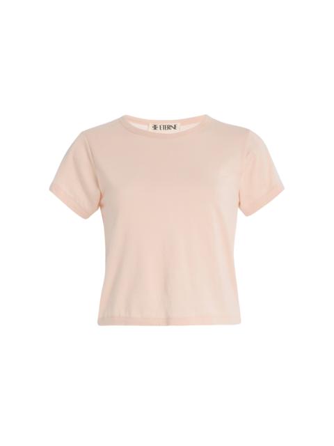 ÉTERNE Cotton-Modal Baby T-Shirt pink