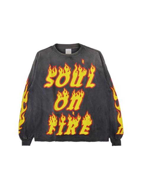 SAINT M×××××× Soul on Fire sweater