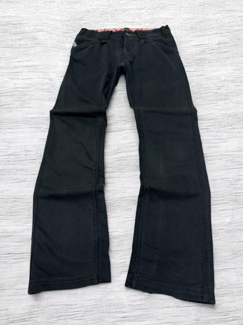 Diesel Diesel Industry Pinstriped Black Pant