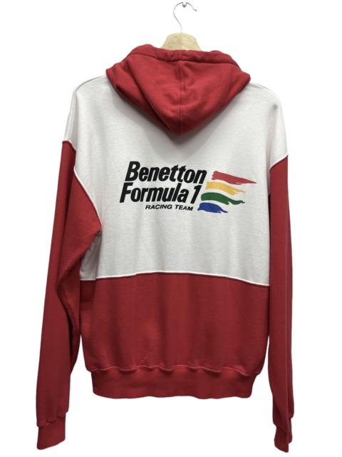 Other Designers 🏁Vintage 90’s BENETTON FORMULA 1 RACING TEAM Cotton Hoodie