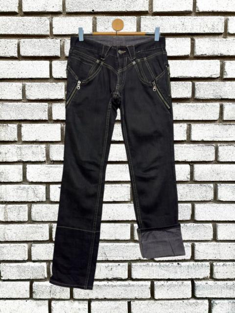 PPFM Vintage PPFM Japan Multi-Zipper Low Rise Punk Denim Pants