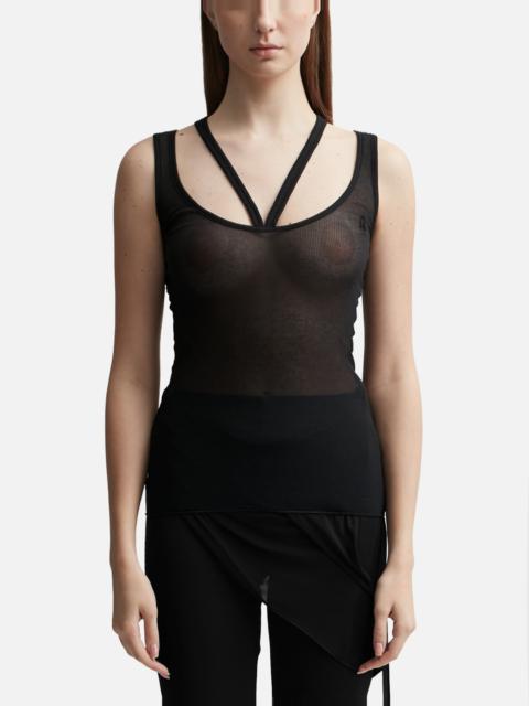 ANDREĀDAMO COTTON RIBBED JERSEY TANK TOP