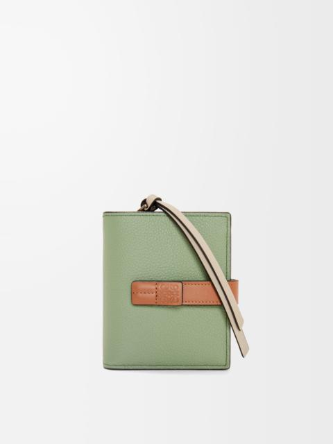 Loewe Compact zip wallet in soft grained calfskin
