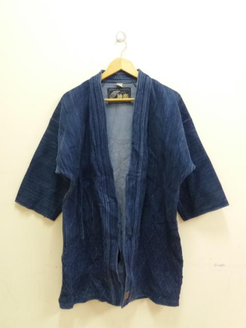 Other Designers Vintage - Vintage Cotton Indigo Japanese Noragi Sashiko Jacket