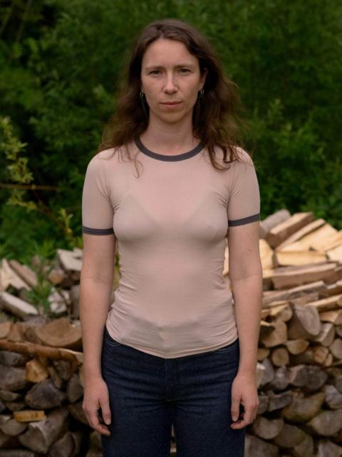 BASERANGE Drive Tee Shirt - Organic Cotton Rib