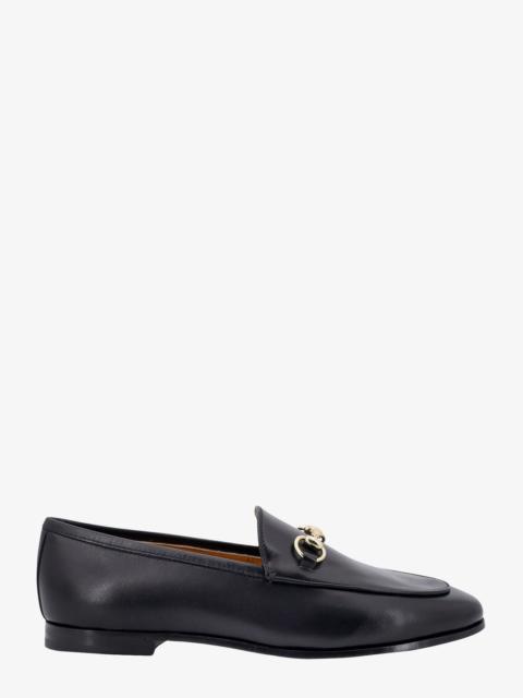 GUCCI Gucci Leather Jordaan Loafers