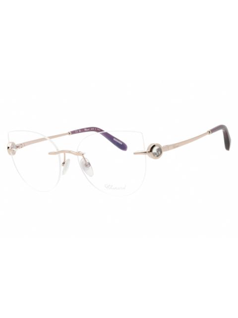 Chopard Chopard Demo Cat Eye Ladies Eyeglasses VCHL27S 0A39 55